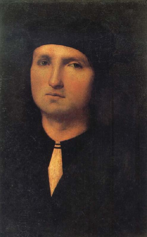 PERUGINO, Pietro Portrait of a Young Man oil painting picture